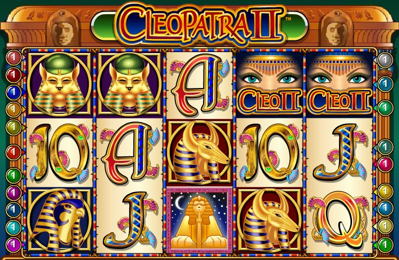 Описание игрового автомата «Cleopatra 2» в Maxbet casino